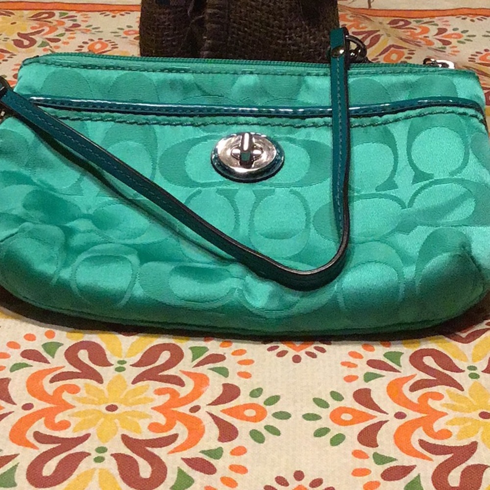 Coach wristlet,wallet, mini purse